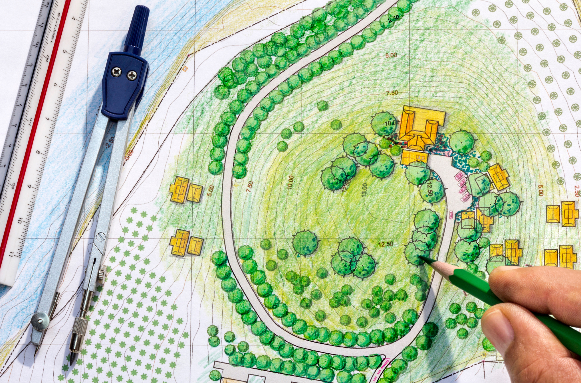 Landscape Designs Blueprints